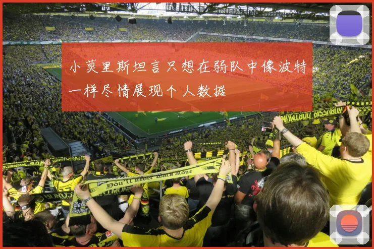 小莫里斯坦言只想在弱队中像波特一样尽情展现个人数据